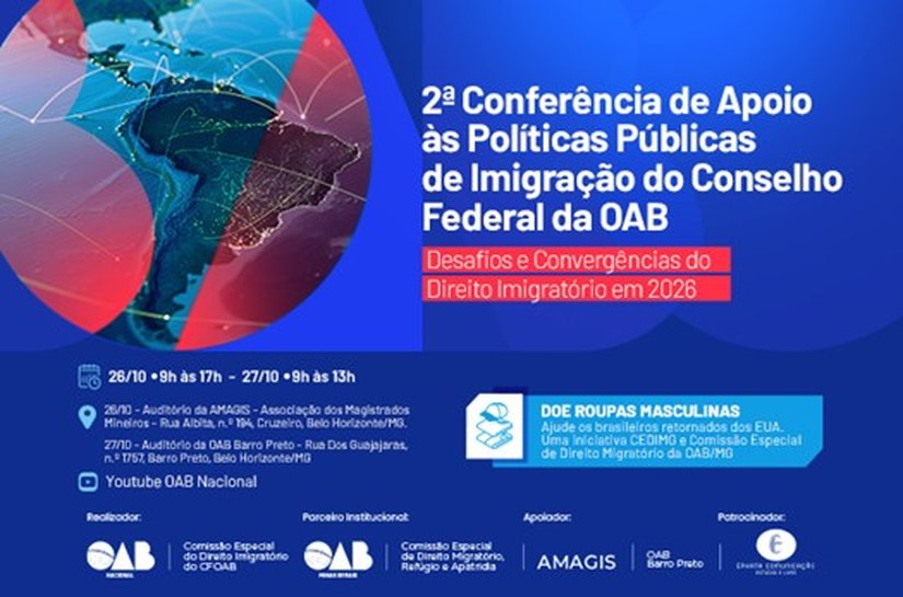 OAB Nacional reúne especialistas em Belo Horizonte para debater políticas públicas de imigração
