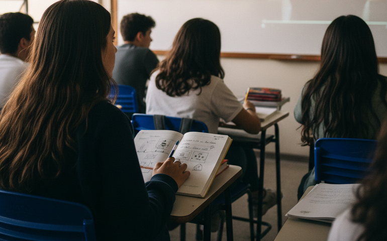 Estudante que tirou nota 1000 na redação do Enem cita filme 'A Substância' e quadros de Pedro II para abordar etarismo