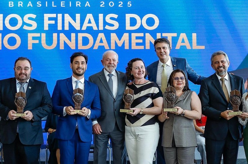 Melhor educação do Brasil: Santana do Mundaú recebe prêmio do MEC em Brasília