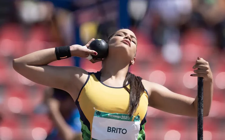 Wanna Brito bate recorde das Américas da prova de arremesso de peso
