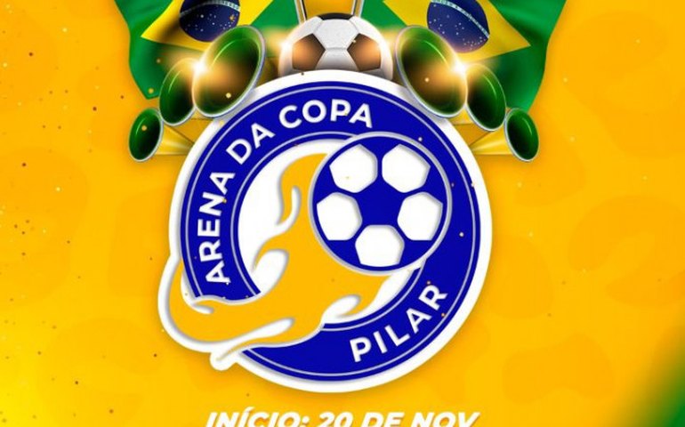 Pilar terá arena com transmissão de todos os jogos da Copa do Mundo