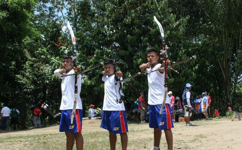 Jovens indígenas conquistam cinco pódios no brasileiro de tiro com arco