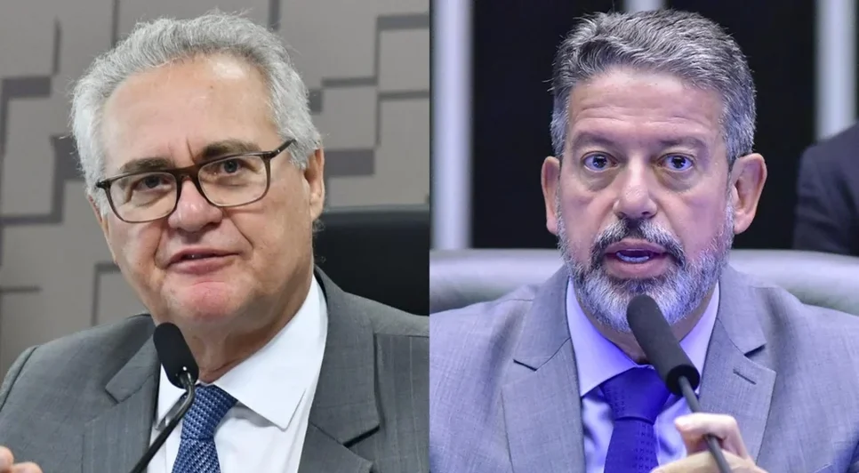 O senador Renan Calheiros e o deputado federal Arthur Lira / Foto: reprodução