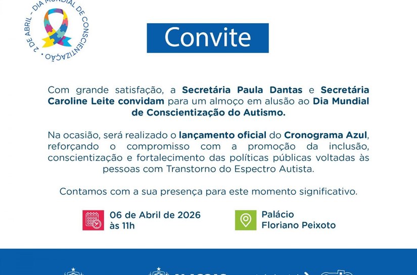 Secria promove evento em alusão ao Dia Mundial de Conscientização do Autismo