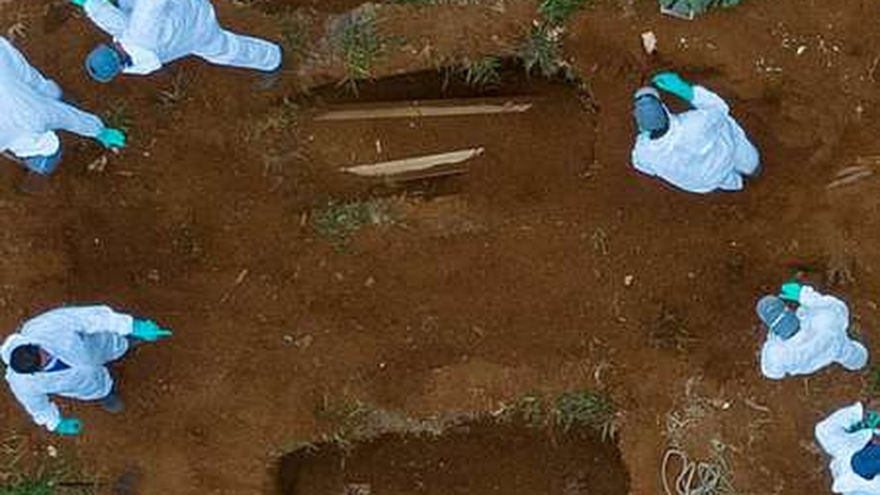 Universidade de Washington prevê 125 mil óbitos no Brasil até agosto