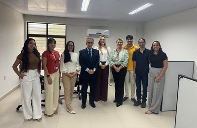 Desembargador Orlando Rocha realiza visitas institucionais a juizados do interior