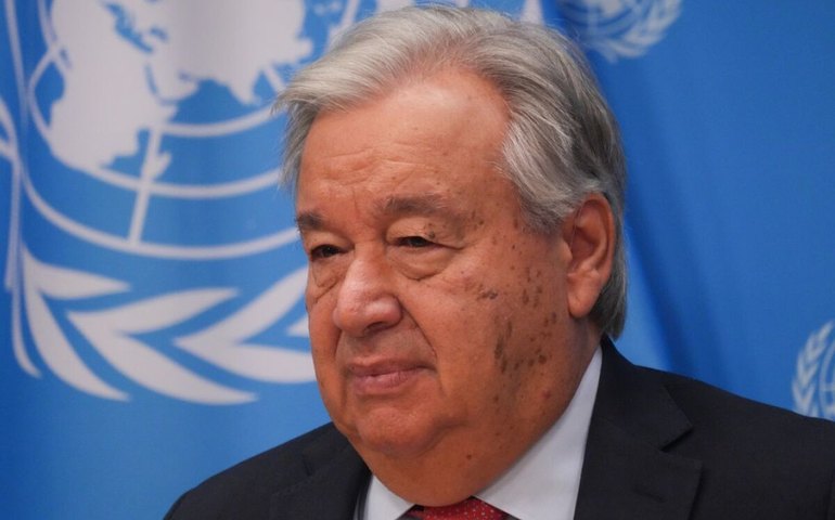 Israel declara secretário-geral da ONU como 'persona non grata'