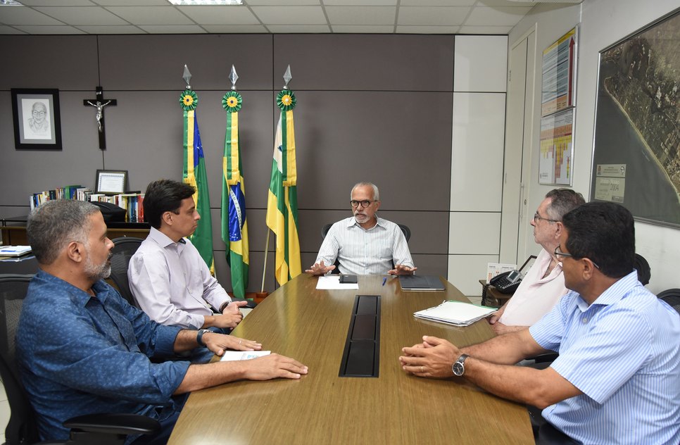 REUNIÃO PREVENÇÃO DE CHUVAS / Foto: Ana Lícia Menezes/PMA