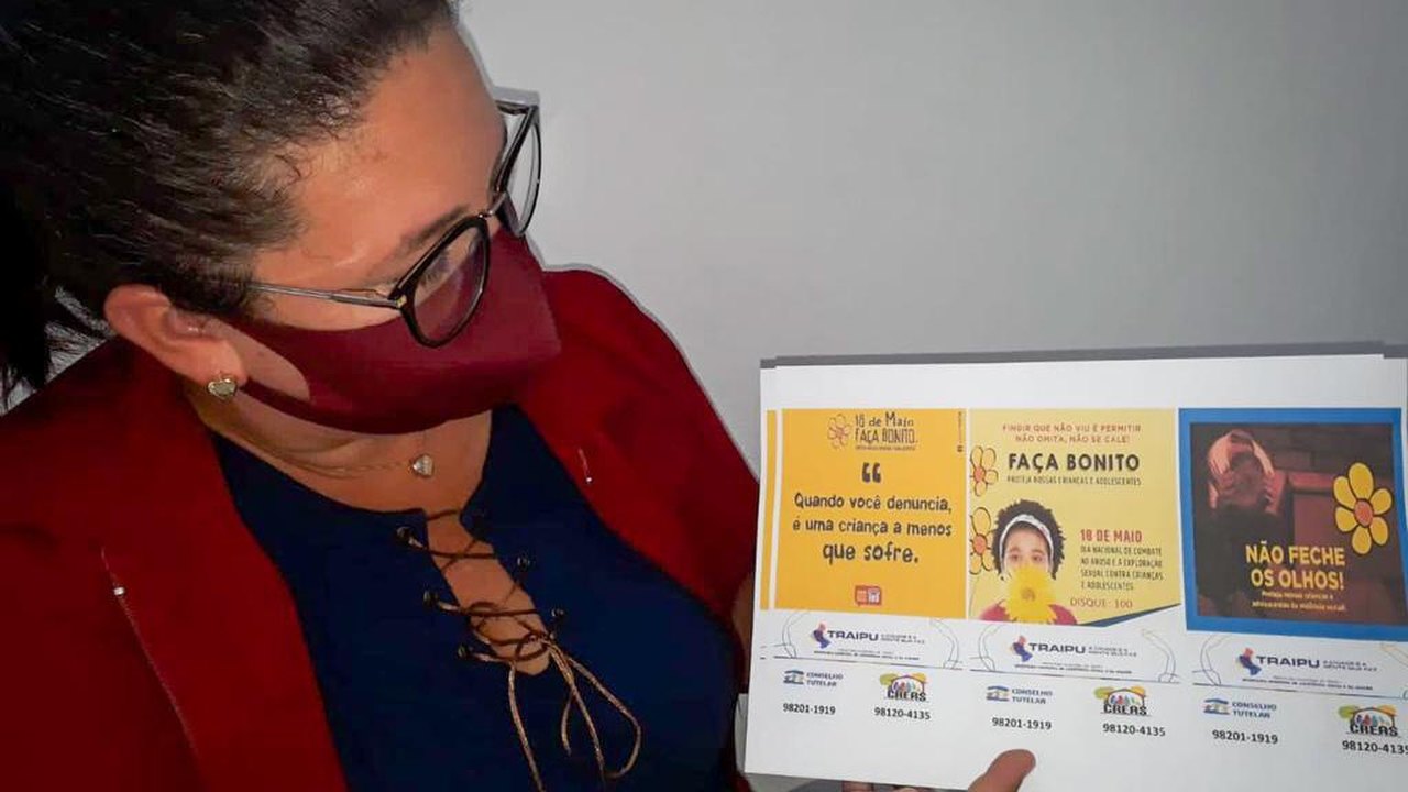 Maio Laranja: CREAS de Traipu realiza campanha virtual contra o abuso sexual infantil