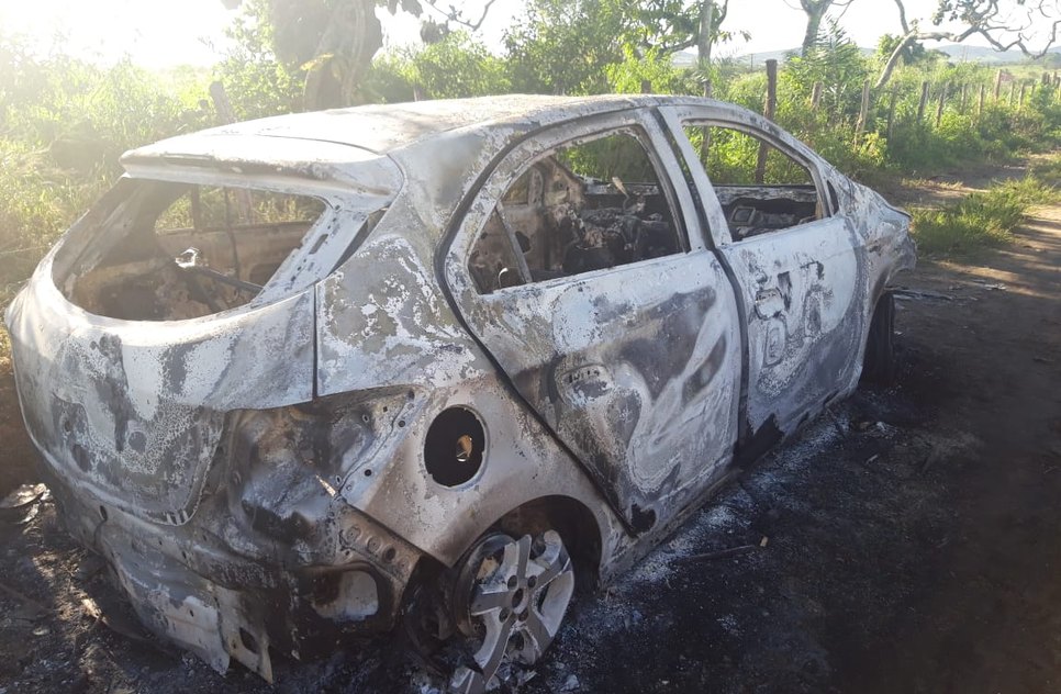 carro queimado