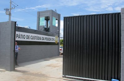 Secretaria de Segurança Pública inaugura Pátio de Custódia da Polícia Civil em Rio Largo