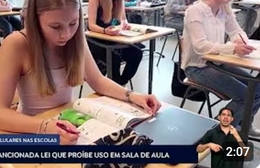 Sancionada lei que proíbe uso de celulares em sala de aula