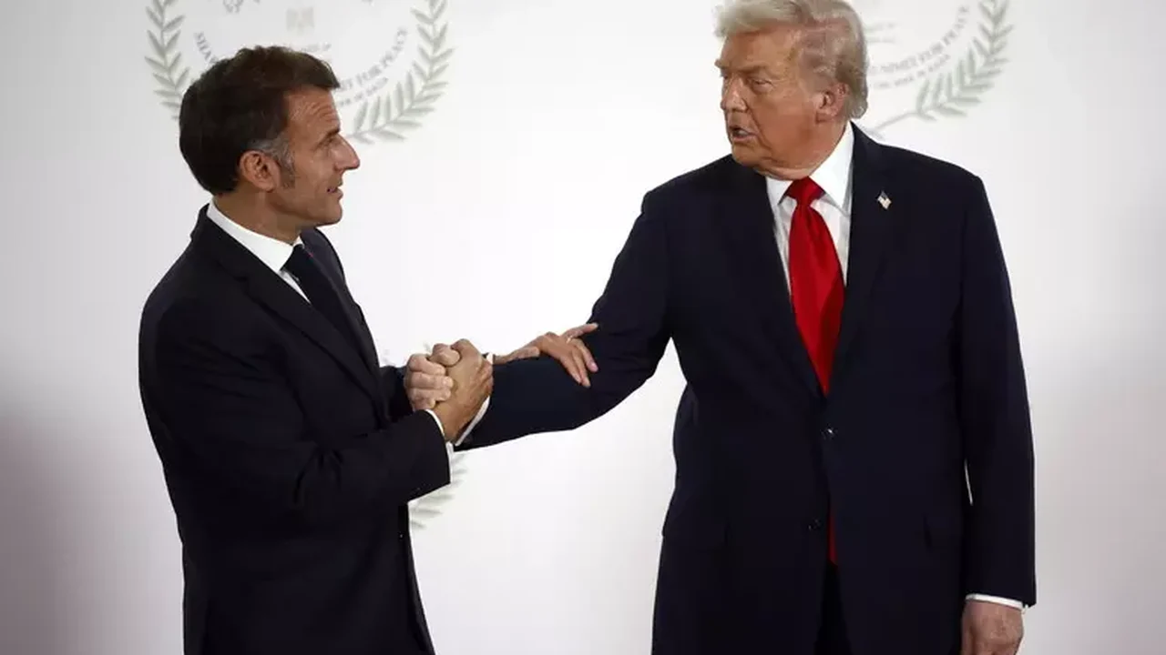 Macron diz que Trump 'se afasta de aliados e de normas internacionais'
