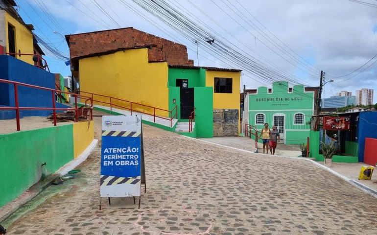 Governo do Estado inaugura obras do Vida Nova nas Grotas em Maceió nesta sexta-feira
