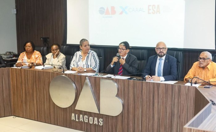 Balanço anual foi apresentado durante coletiva na sede da OAB Alagoas, em Jacarecica