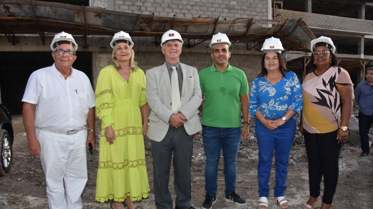 Governador Klever Loureiro visita Pilar e vistoria obras do Hospital do Futuro