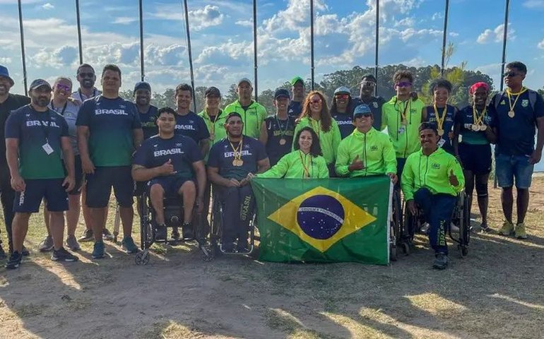 Equipe brasileira brilha em competições de canoagem paralímpica