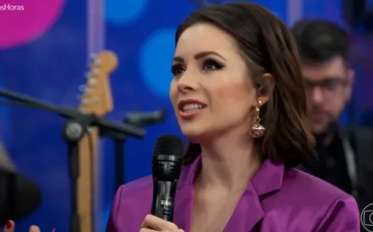 'A gente se ama muito, isso nunca vai mudar', diz Sandy sobre Lucas Lima no 'Altas horas'