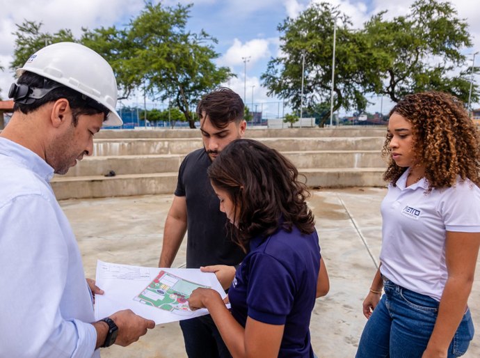 Em construção, espaço de lazer do Osman Loureiro ocupa área de 21 mil m²