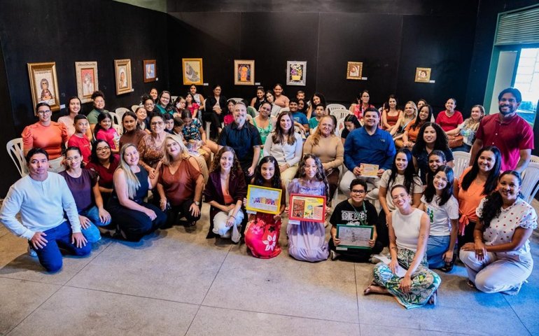 Concurso de cartazes mobiliza crianças de Arapiraca na luta contra violações de direitos