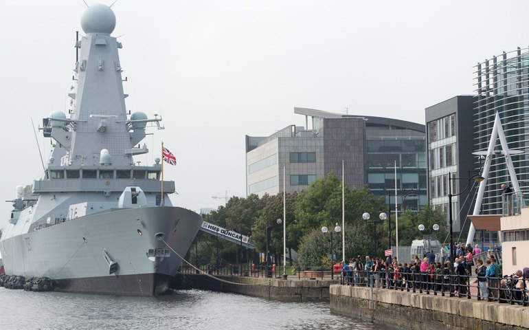 Reino Unido tem apenas 1 destróier operacional para proteger o país de mísseis, diz mídia