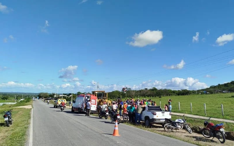Homem morre atropelado por máquina durante limpeza de matagal em Inhapi