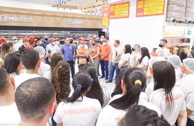 Júlio Cezar recebe a visita de Marcius Beltrão em Palmeira