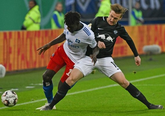 RB Leipzig vence time da 2ª divisão e vai às quartas na Copa da Alemanha