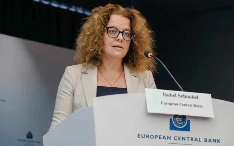 Persistência de serviços mantém taxa de inflação elevada na zona do euro, diz Schnabel, do BCE