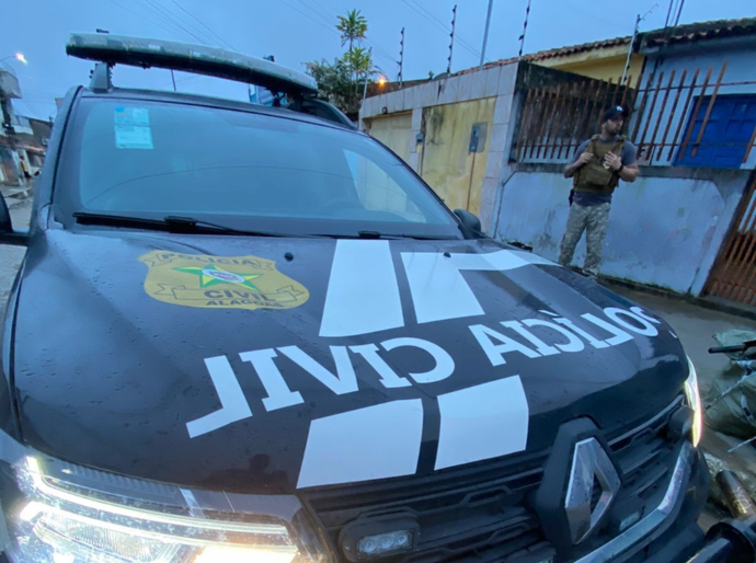 Operação da Polícia Civil prende suspeitos de tráfico e apreende menor por latrocínio no Agreste