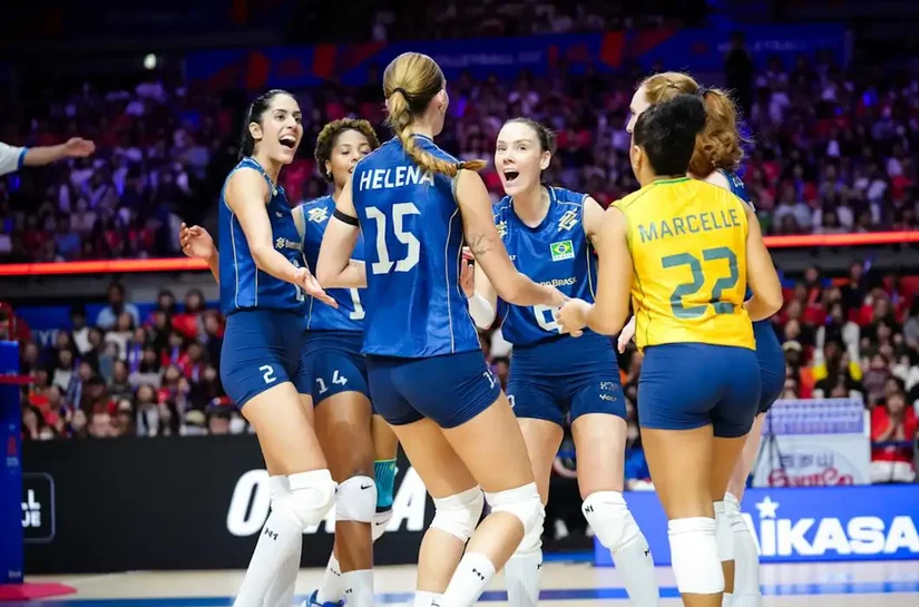 Liga das Nações: seleção feminina pega Japão na quarta em 1º mata-mata