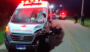 Motociclista-morre-apos-colisao-frontal-na-SE-425-no-municipio-de-Telha-foto-bprv-1 / Foto: Foto: BPRv/SE