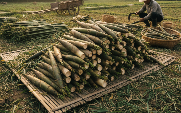 Estudo revela potencial do bambu como superalimento e destaca benefícios à saúde