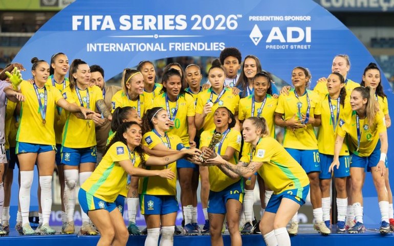 Seleção brasileira feminina conquista Fifa Series e alcança 10 jogos de invencibilidade em casa