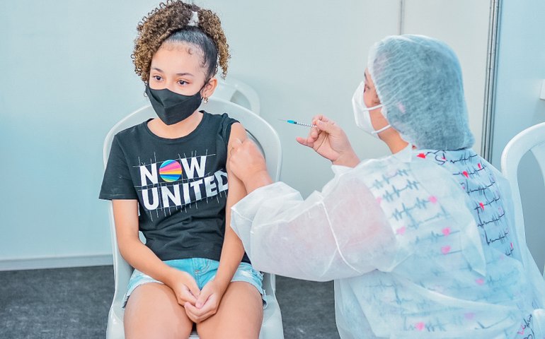 Maceió suspende temporariamente vacinação com doses da Pfizer Pediátrica para público de 5 a 11 anos