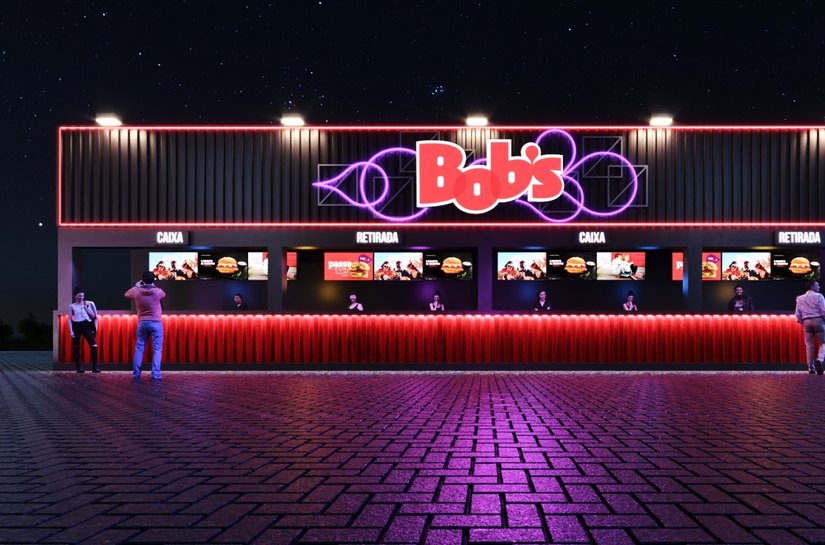 Bob’s aposta em experiência de marca no The Town 2025 e transforma quiosque em espaço interativo