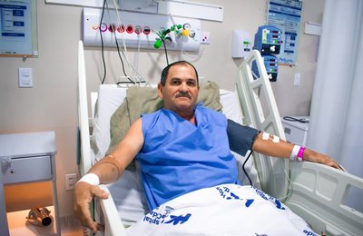 “Nunca vi um atendimento desse”, diz paciente ao elogiar assistência recebida no Hospital da Cidade após tratamento cardíaco