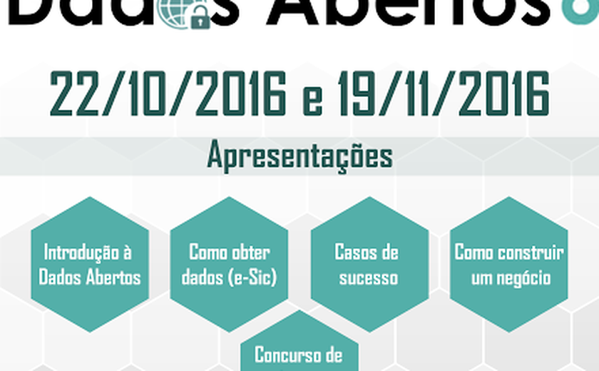 Simpósio Alagoano de Dados Abertos começa neste sábado (22)