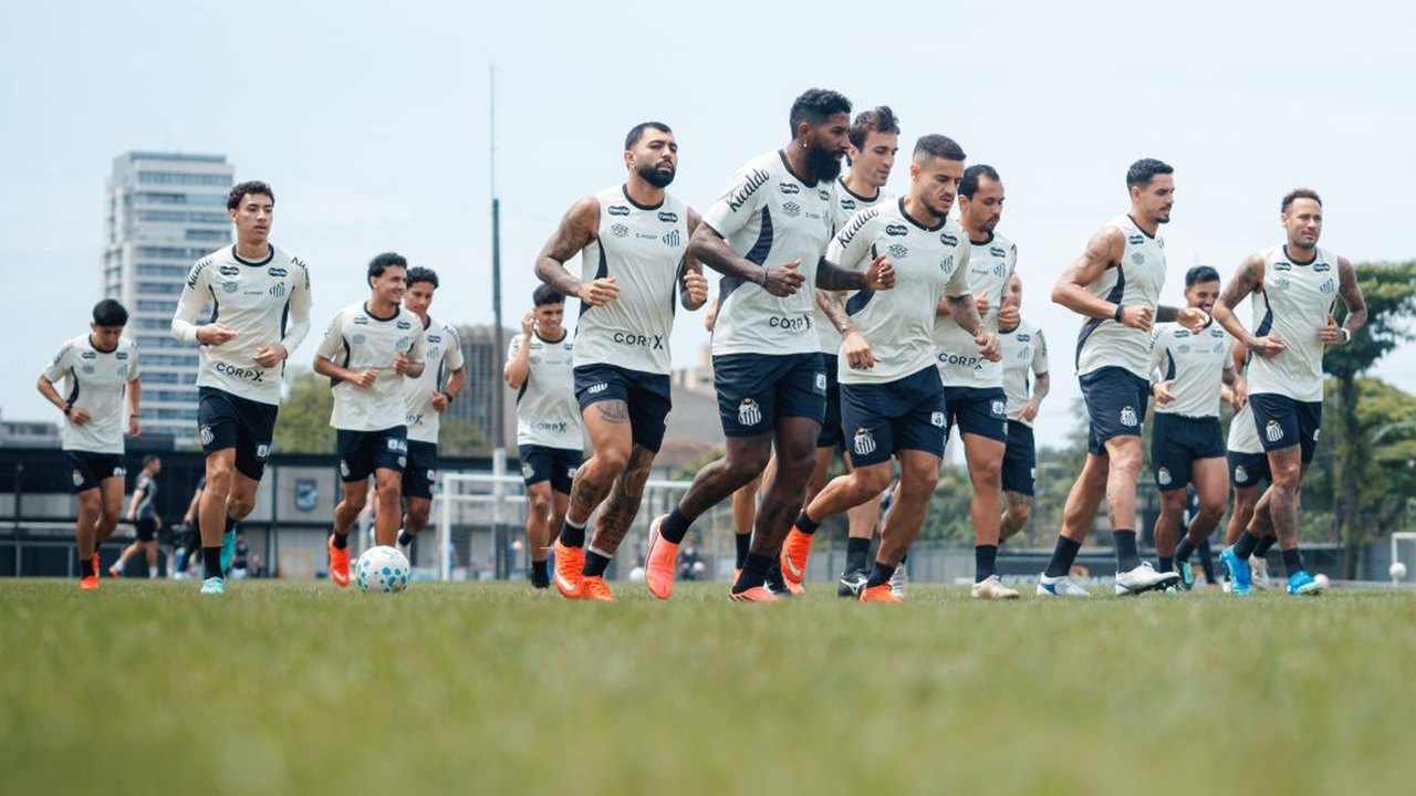 Santos tem baixa confirmada e novidade para enfrentar o Fluminense