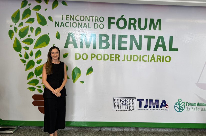 Juíza Anna Celina destaca importância da justiça climática durante Encontro do Fórum Ambiental do Judiciário
