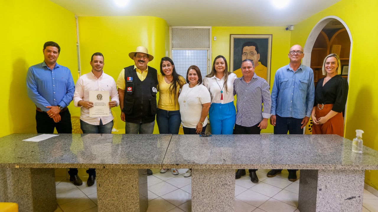 Gilberto Gonçalves oficializa chegada de novas empresas para o polo industrial com mais de 15 milhões em investimentos para Rio Largo