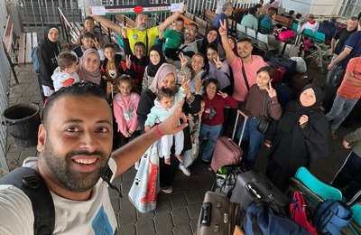 Grupo de brasileiros em Gaza cruza fronteira com o Egito