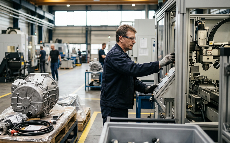 PMI industrial da Alemanha avança para 50,9 em fevereiro e supera expectativa