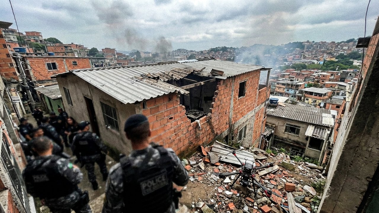 Ataque aéreo: drones que lançam bombas mudam padrão dos confrontos do crime organizado no Rio