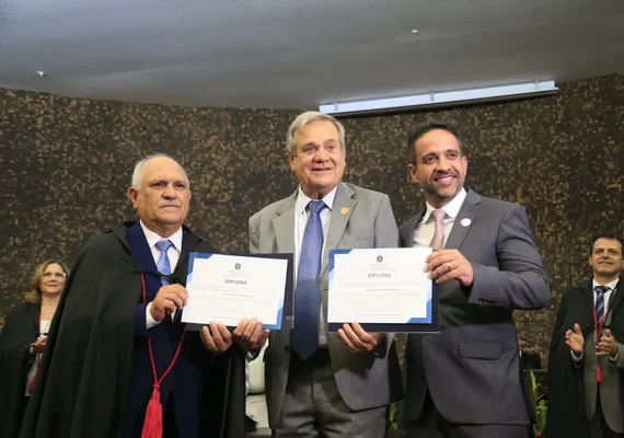 Dantas e Lessa tomam posse hoje, 1º de janeiro