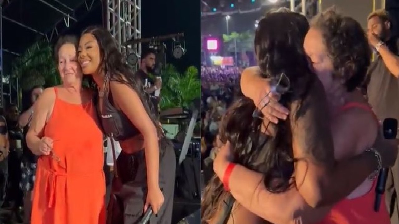 Ludmilla convida senhora para subir ao palco durante show em São Paulo