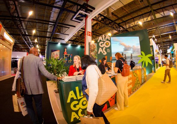 Alagoas promove seus destinos turísticos na maior feira do setor da América Latina