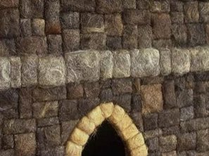 Para suas obras, a artista coletou cabelos de conhecidos e desconhecidos