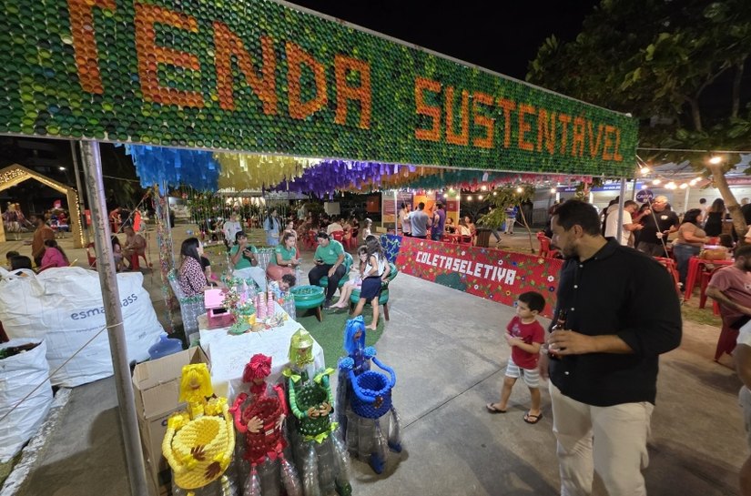 Alurb encerra participação no Festival Sabores de Alagoas com mais de 200 quilos de recicláveis coletados