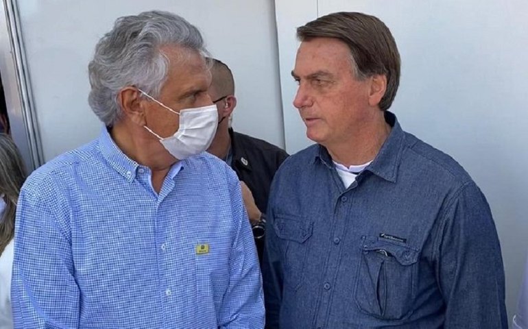 Em reforço de união com Bolsonaro, Caiado elogia auxílio emergencial